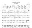 Thumbnail Mozart Turkischer Marsch, for 2 violins, VN207 Thumbnail Mozart Turkischer Marsch, for 2 violins, VN207