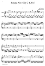 Thumbnail Mozart  Piano Sonata No.16 in C, for Violin & Viola, VN210