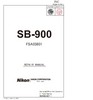 Nikon SB-900 Repair Manual (FSA03801)