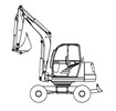 Thumbnail GEHL 652 Mini-excavator Parts Manual