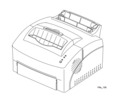 Thumbnail Xerox DocuPrint P8e / P8ex Electronic Laser Printer Service Repair Manual