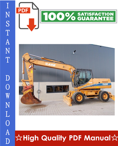 Thumbnail CASE WX210, WX240 WHEELED EXCAVATOR Workshop Service Repair Manual Thumbnail CASE WX210, WX240 WHEELED EXCAVATOR Workshop Service Repair Manual