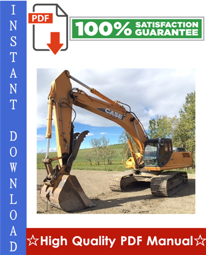 Thumbnail CASE CX330, CX350 CRAWLER EXCAVATORS Workshop Service Repair Manual