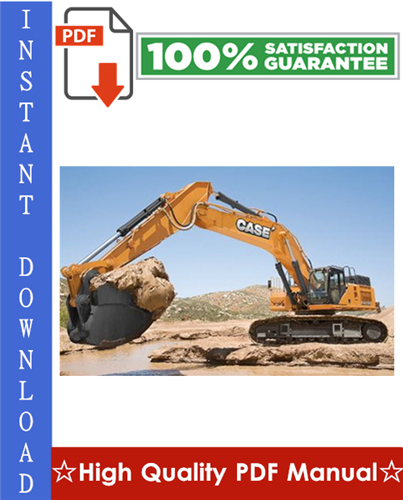 Thumbnail CASE CX800 Tier 3 CRAWLER EXCAVATORS Workshop Service Repair Manual