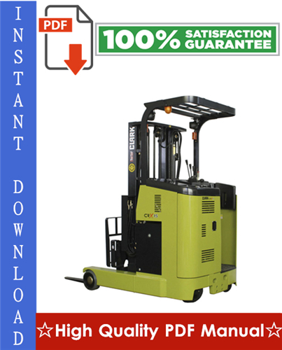 Thumbnail Clark CRX10, CRX13, CRX14, CRX15, CRX18, CRX20, CRX25 Forklift Trucks Workshop Service Repair Manual