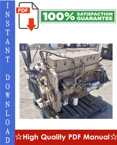 Thumbnail Cummins L10 Series Diesel Engine Workshop Service Repair Manual