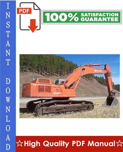 Thumbnail Hitachi EX400-5 Excavator Workshop Service Repair Manual