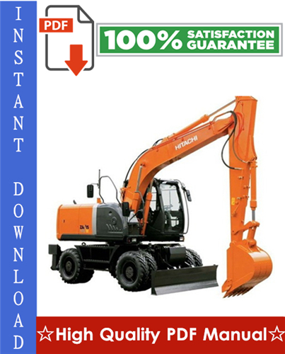 Thumbnail Hitachi ZAXIS140W-3 Wheeled Excavator Workshop Service Repair Manual Thumbnail Hitachi ZAXIS140W-3 Wheeled Excavator Workshop Service Repair Manual