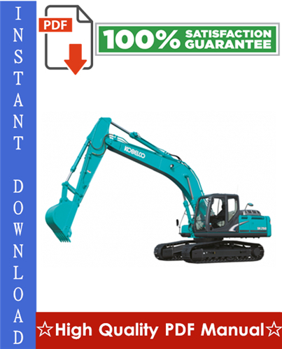 Thumbnail Kobelco SK250-8, SK260LC-8 Hydraulic Excavator Workshop Service Repair Manual