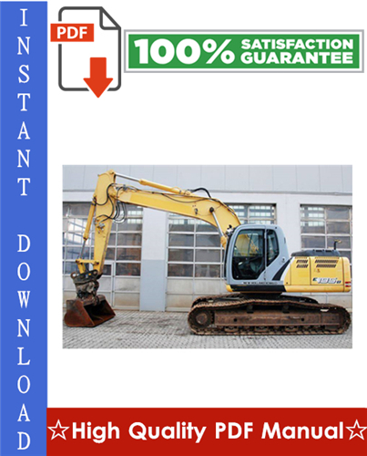 Thumbnail New Holland Kobelco E175B, E195B Crawler Excavator Workshop Service Repair Manual Thumbnail New Holland Kobelco E175B, E195B Crawler Excavator Workshop Service Repair Manual