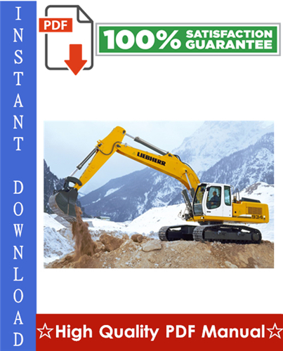 Thumbnail Liebherr R934C, R944C, R954C Hydraulic Excavator Workshop Service Repair Manual Thumbnail Liebherr R934C, R944C, R954C Hydraulic Excavator Workshop Service Repair Manual