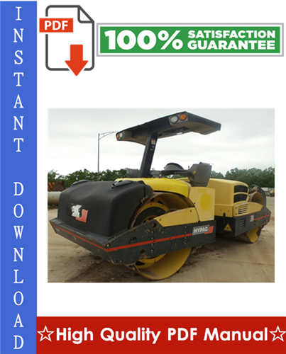 Thumbnail Hypac C784 Vibratory Compactor Workshop Service Repair Manual + Parts Manual + Operation & Maintenance Manual