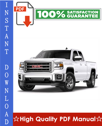Thumbnail Gmc Sierra Workshop Service Repair Manual 1999-2006 Download