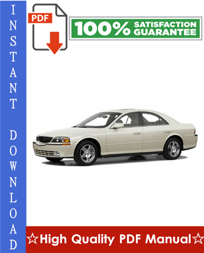 Thumbnail Lincoln LS Workshop Service Repair Manual 2000-2006 Download