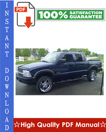Thumbnail Chevy Chevrolet S10 Workshop Service Repair Manual 1994-2005 Download Thumbnail Chevy Chevrolet S10 Workshop Service Repair Manual 1994-2005 Download
