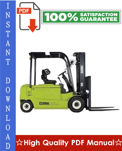Thumbnail Clark GPX 30, GPX 35, GPX 40, GPX S40, GPX 50, GPX 55, DPX 30, DPX 35, DPX 40, DPX S40, DPX 50, DPX 55 Forklift Trucks Workshop Service Repair Manual Thumbnail Clark GPX 30, GPX 35, GPX 40, GPX S40, GPX 50, GPX 55, DPX 30, DPX 35, DPX 40, DPX S40, DPX 50, DPX 55 Forklift Trucks Workshop Service Repair Manual
