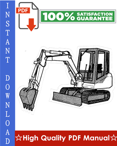 Thumbnail Bobcat 130 Hydraulic Excavator Workshop Service Repair Manual