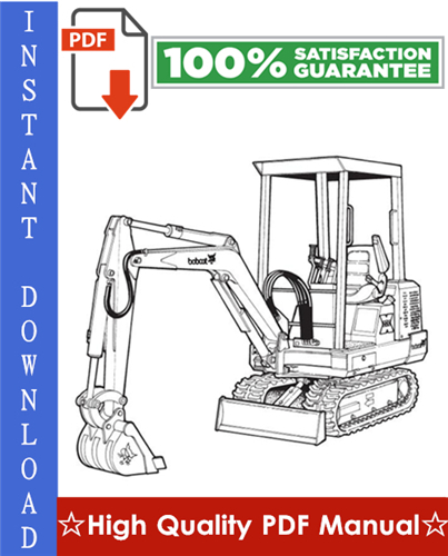 Thumbnail Bobcat 220 Excavator Workshop Service Repair Manual (S/N 15001 & Above) Thumbnail Bobcat 220 Excavator Workshop Service Repair Manual (S/N 15001 & Above)