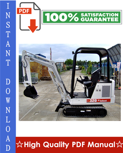 Thumbnail Bobcat X320 Excavator Workshop Service Repair Manual (S/N: 511720001 & Above) Thumbnail Bobcat X320 Excavator Workshop Service Repair Manual (S/N: 511720001 & Above)