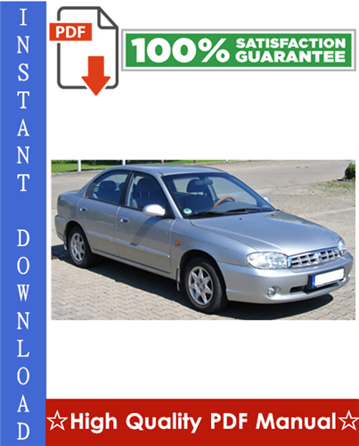 Thumbnail Kia Sephia Workshop Service Repair Manual 1998-2001 Download
