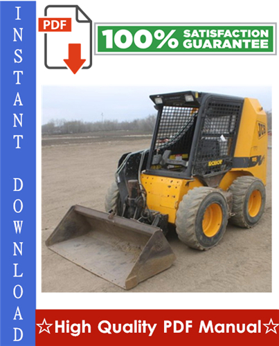 Thumbnail JCB Robot 185, 185HF, 1105, 1105HF Skid Steer Workshop Service Repair Manual