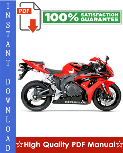 Thumbnail Honda CBR1000RR Motorcycle Workshop Service Repair Manual 2003-2004 Download