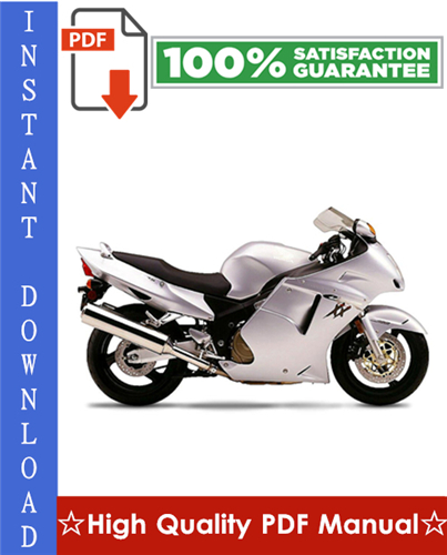 Thumbnail Honda CBR1100XX Blackbird Workshop Service Repair Manual 1999-2002 Download