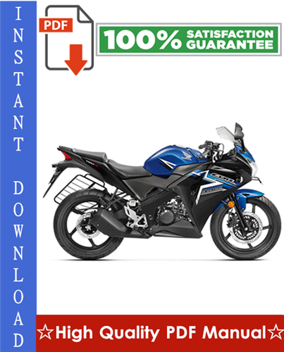 Thumbnail Honda CBR150R Motorcycle Workshop Service Repair Manual 2002-2003 Download
