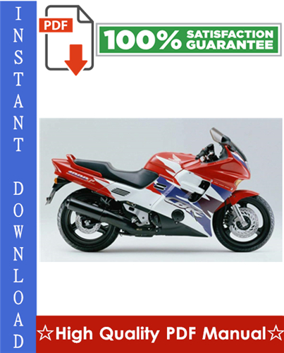 Thumbnail Honda CBR1000F Motorcycle Workshop Service Repair Manual 1992-1995 Download