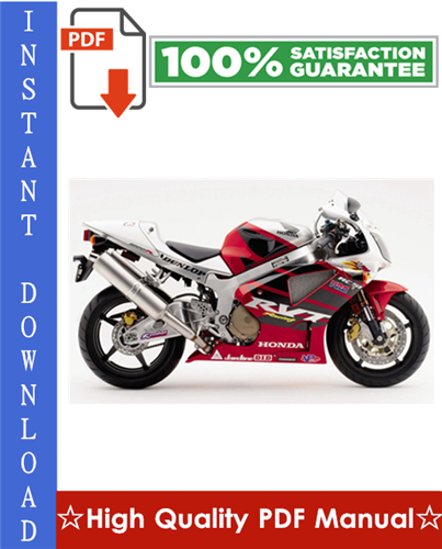 Thumbnail Honda RVT1000R RC51 Motorcycle Workshop Service Repair Manual 2000-2002 Download