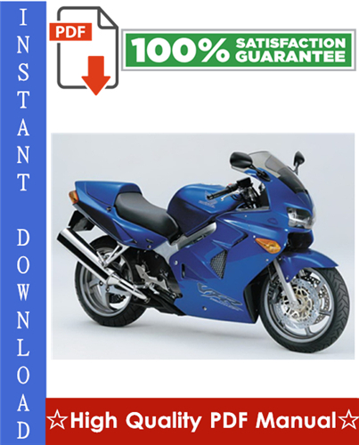 Thumbnail Honda VFR800FI Interceptor Workshop Service Repair Manual 1998-2001 Download