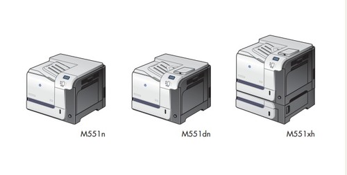 laserjet m551