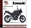 Thumbnail 2010 - 2011 Kawasaki KLE650 Versys  Service Repair Manual