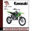 Thumbnail 2001 - 2010 Kawasaki KX85 + KX100 Service Repair Manual Thumbnail 2001 - 2010 Kawasaki KX85 + KX100 Service Repair Manual