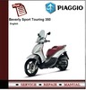 Thumbnail Piaggio Beverly Sport Touring 350 Workshop Service Manual
