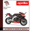 Thumbnail Aprilia Rs4 125 2011 workshop service repair manual Thumbnail Aprilia Rs4 125 2011 workshop service repair manual