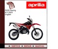 Thumbnail Aprilia RX50 Racing M.Y 2003 Workshop Service Manual 
