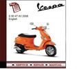 Thumbnail Vespa S 50 4T 4V 2008 Workshop Service Manual 