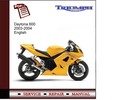 Thumbnail Triumph Daytona 600 2003-2004 Workshop Service Manual