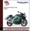 Thumbnail Triumph Daytona 955i speed triple Workshop Service Manual Thumbnail Triumph Daytona 955i speed triple Workshop Service Manual