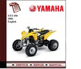 Thumbnail Yamaha YFZ450 2006 Workshop Service Manual