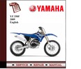 Thumbnail Yamaha YZ 250F 2009 Workshop Service Manual Thumbnail Yamaha YZ 250F 2009 Workshop Service Manual