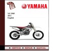 Thumbnail Yamaha YZ 250F 2011 Workshop Service Manual 