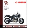 Thumbnail Yamaha MT-01 2005-2008 Service Manual 