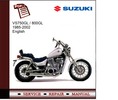 Thumbnail Suzuki VS750 / 800GL 1985-2002 Service Manual 