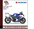 Thumbnail Suzuki gsx-r1000 2007-2008 Service Manual