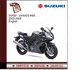 Thumbnail Suzuki SV650 - SV650/S ABS 2003-2009 Service Manual 