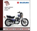 Thumbnail Suzuki gr650 gr650X 1983-1989 Service Manual 