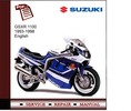 Thumbnail Suzuki GSXR 1100 93-98 Service Manual 
