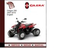 Thumbnail Gilera Oregon 250 2007-2010 Service Manual Thumbnail Gilera Oregon 250 2007-2010 Service Manual